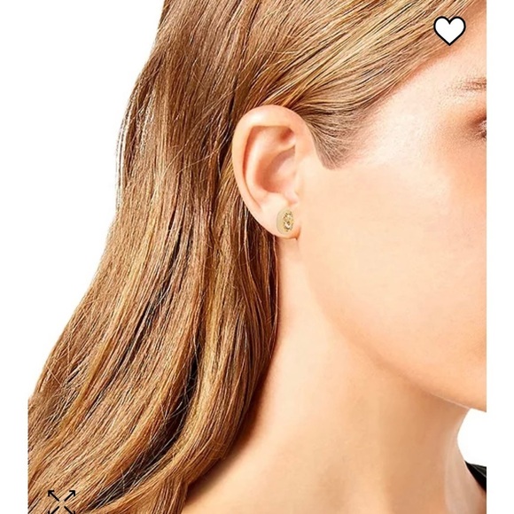 Coach stud earrings - Picture 2 of 4